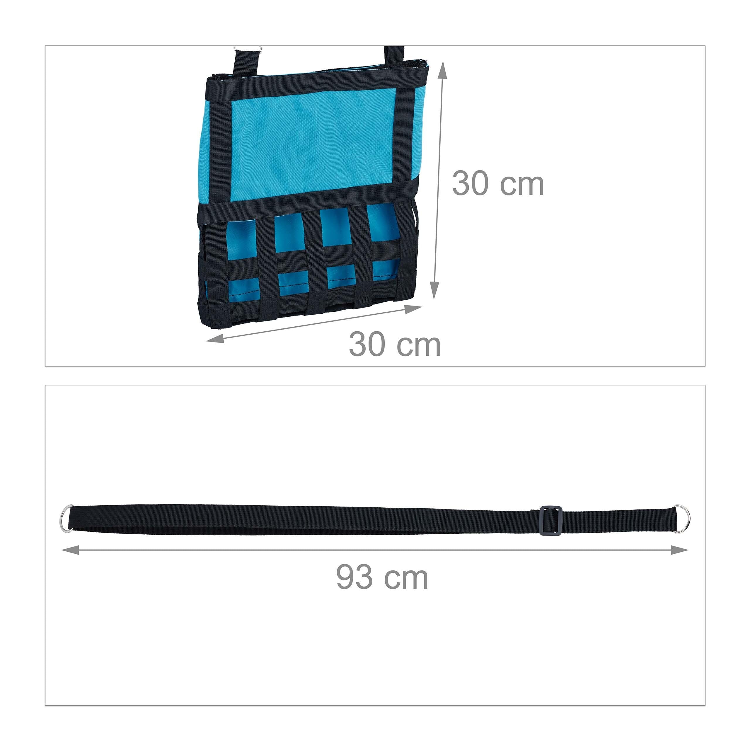 Relaxdays Heutasche Für Kleintiere 30x30cm - Heusack Für Kaninchen & Meerschweinchen