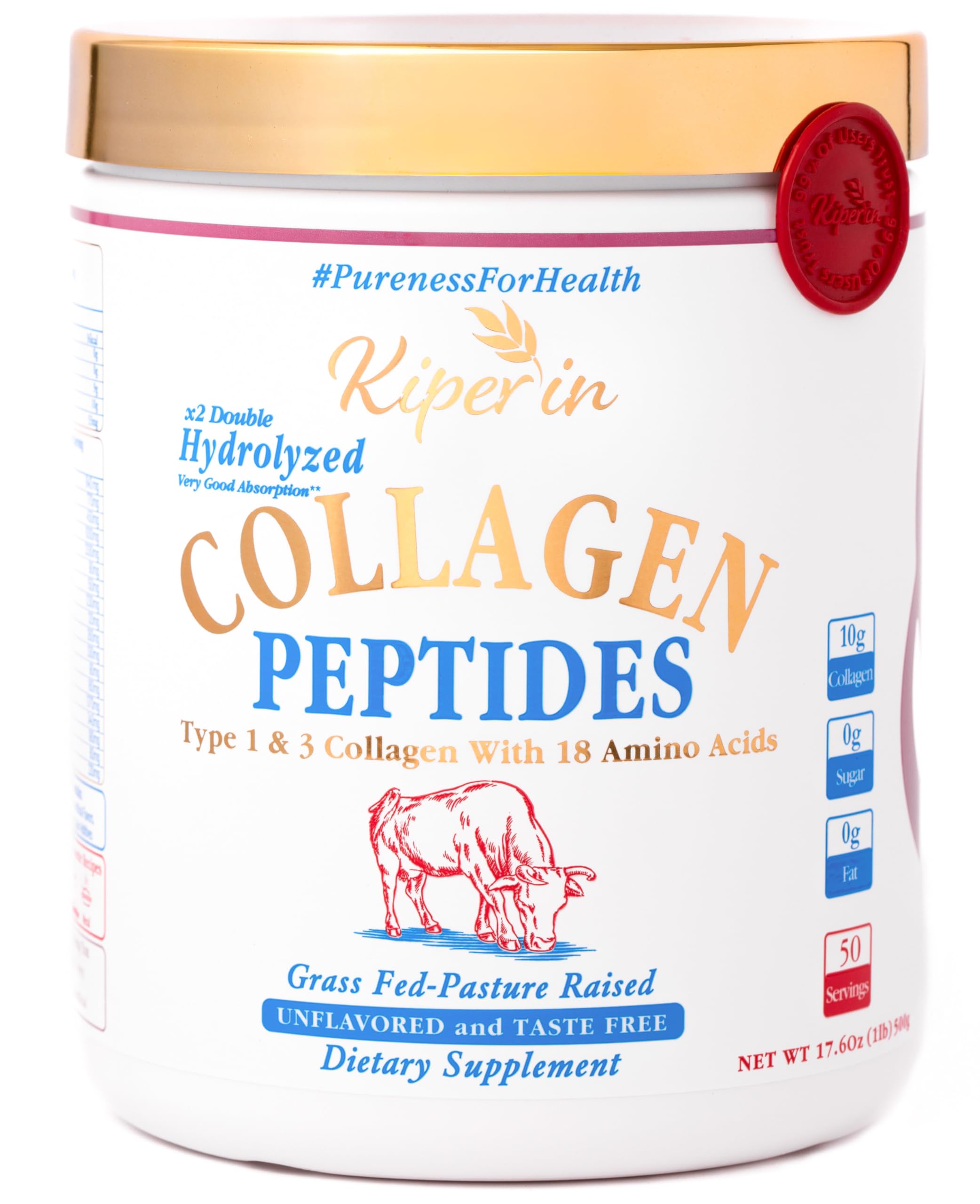 100 Pure Natural Collagen Peptides x2 Hydrolyzed Collagen for Women Clinically Proven Boost Skin Hair Nail Joint Diet