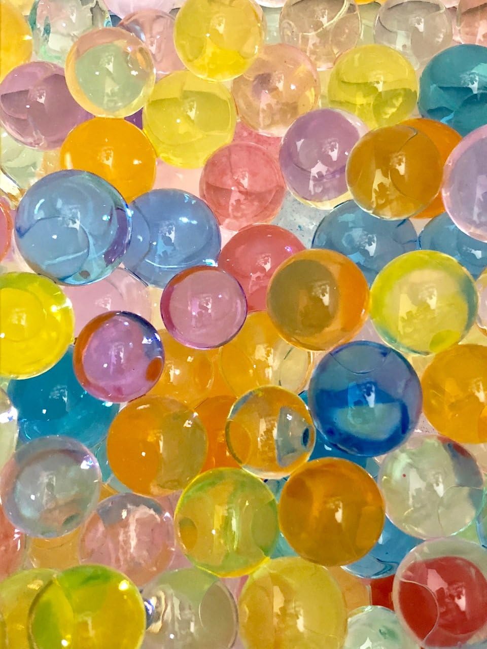 Water Growing Jelly Balls for Decorative Plants, 10 Bags, 500 Pieces Per Piece Approx. 5000 Pieces, Colorful Jelly Balls, Beautiful Balls, Decorative Plants, Hydroponics, Cultivation Soil, Gardening
