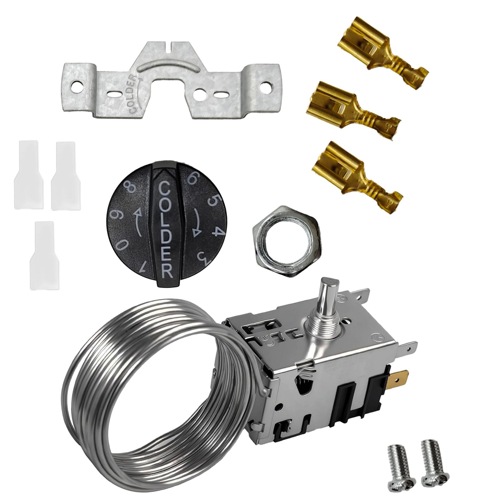 Kit contrôle de température compatible True 800366 thermostat bobine 193cm 077B6806