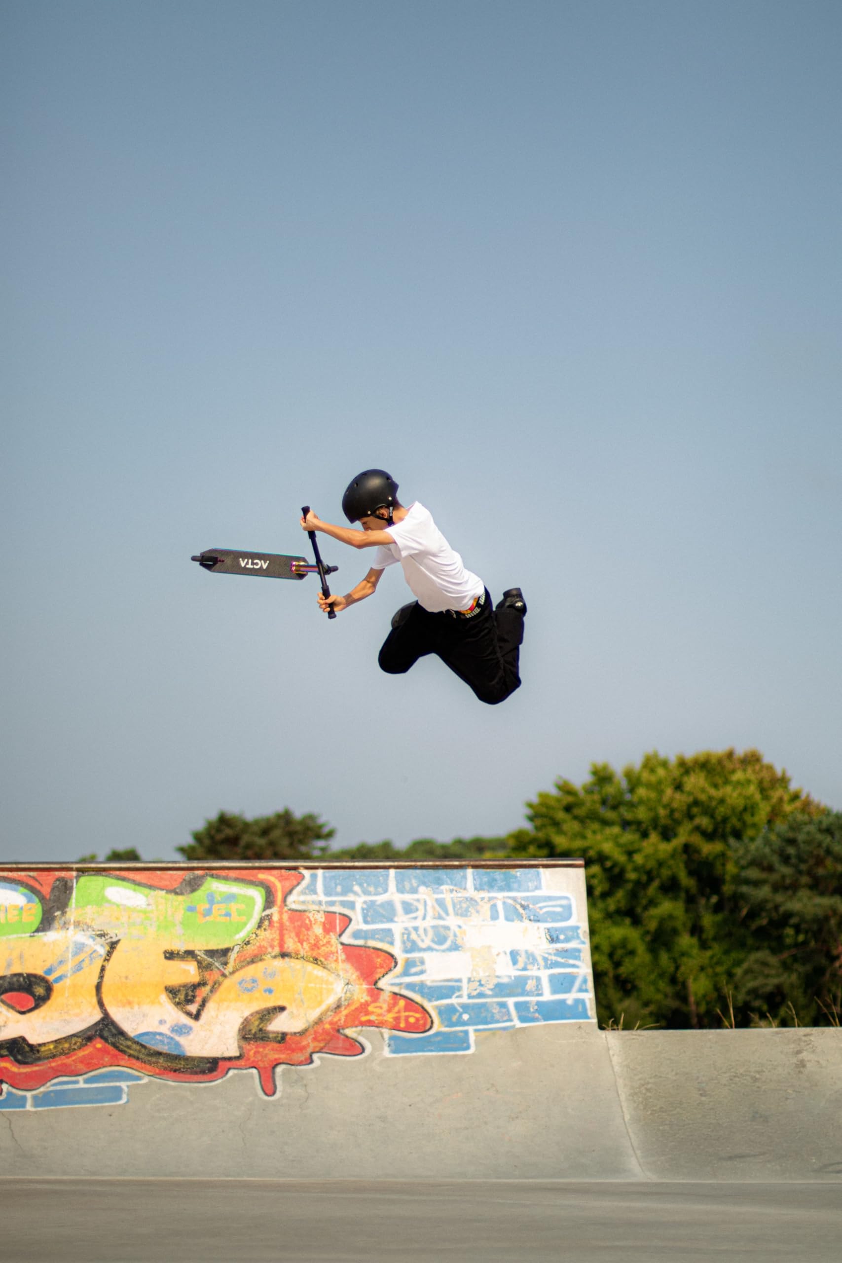 ACTA Patinete Freestyle - Modelo KSP - Neochrome/Gold
