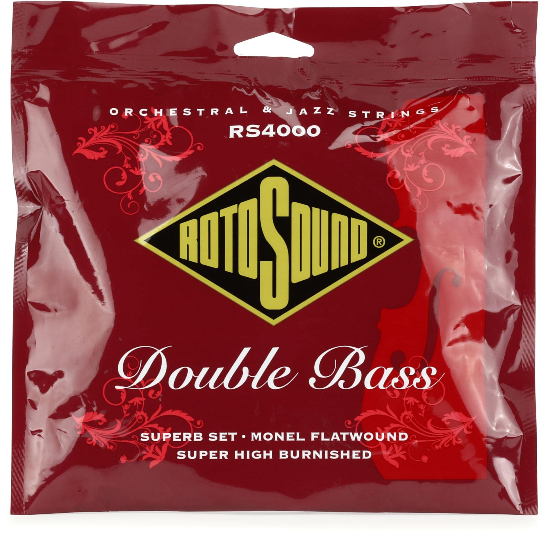 Rotosound Strings for Double Bass, Contrabass Professional Set Medium RS4000M