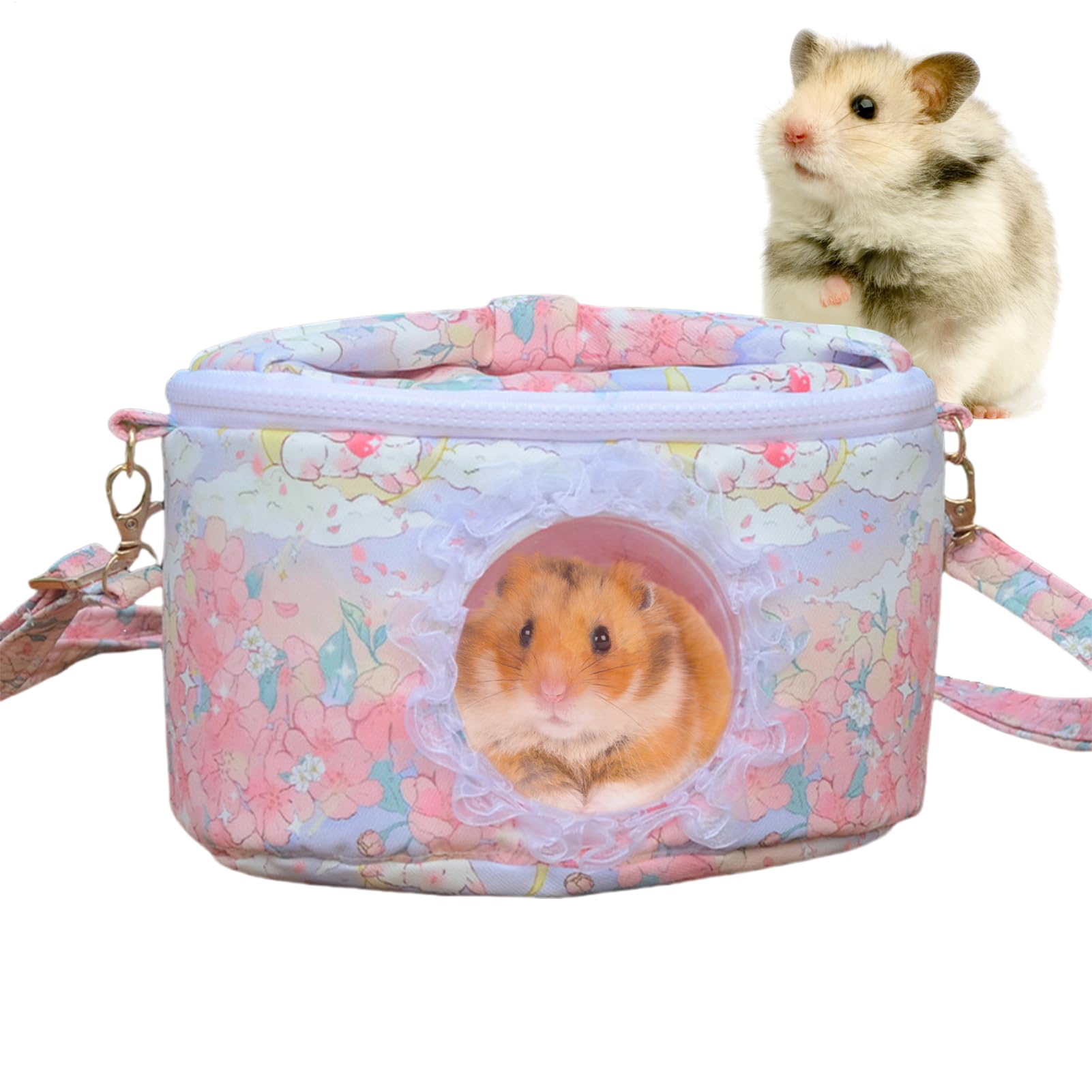 Boîte de transport pour hamster étanche pour voyager serein