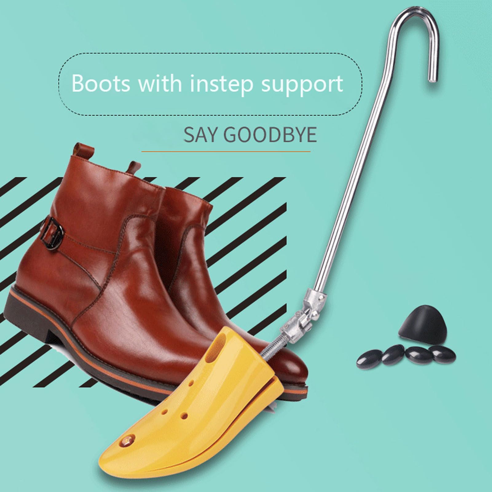 REVAHI Hormas para Zapatos, Zapatos Ajustables Profesionales de Longitud Ajustable, para hombres y mujeres