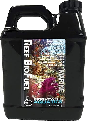 Brightwell Aquatics Reef BioFuel - Fuente de carbono para la reducción natural de fosfatos y nitratos para todos los acuarios marinos y de arrecife