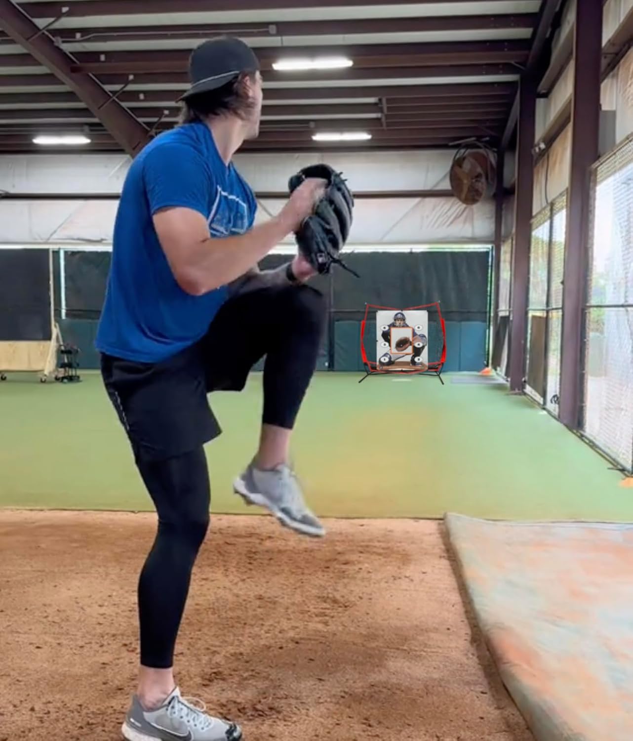 SZP Catcher Pro - 48" X 42" ' Baseball and Softball Pitching Target - Life Sized Pitching Backstop Heavy-Duty 22oz Vinyl