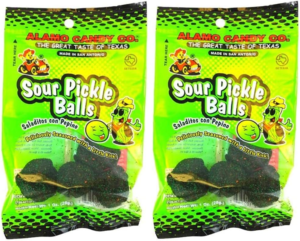 Alamo Candy Favorite Green Bag with Balls : Sports & Outdoors