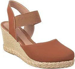 Sandália Feminina Anabela de Salto Elástico Confortável Flat Grosso Macia