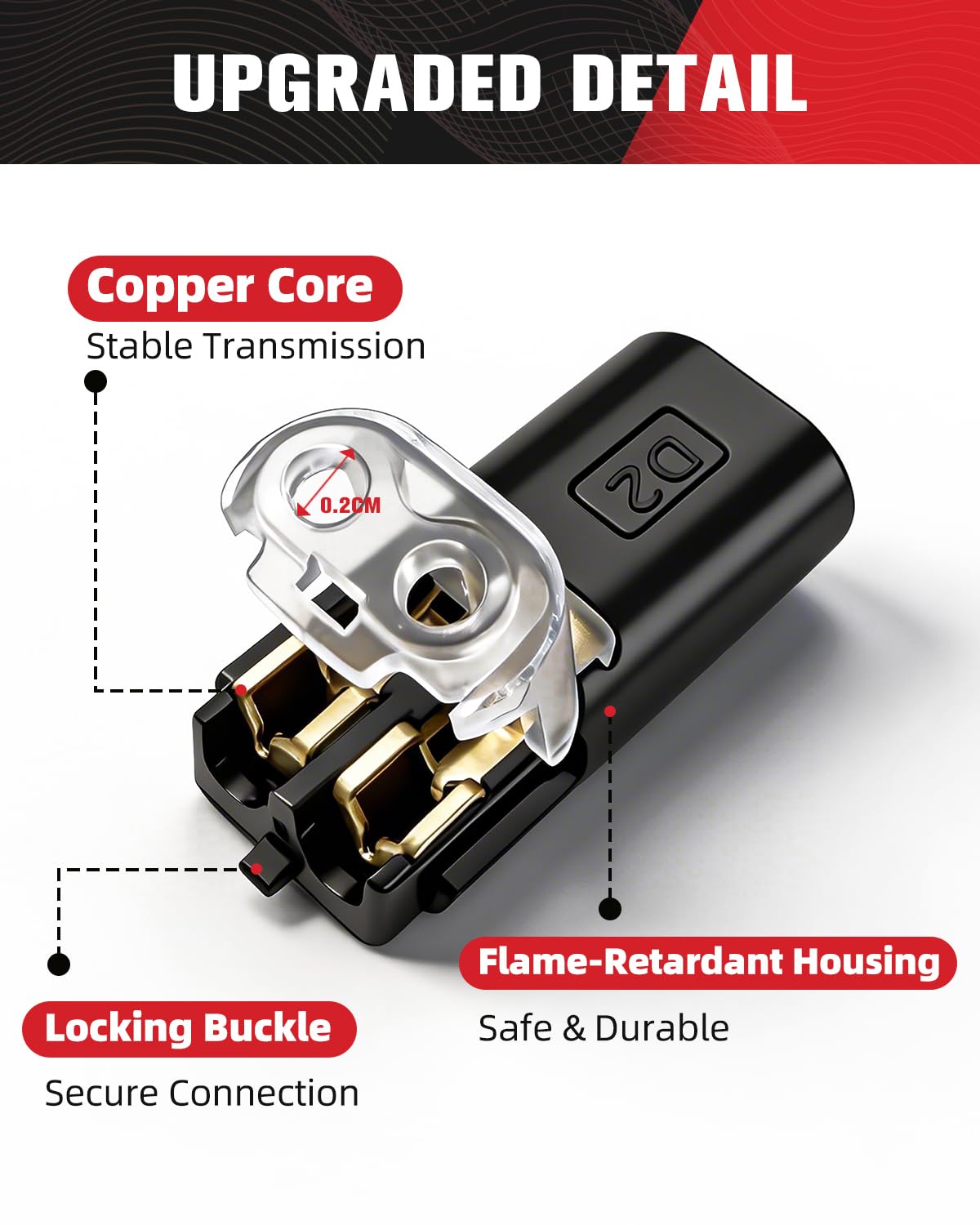 Kuject Wire Connectors - No Stripping Needed -5 Kuject Wire Connectors - No Stripping Needed -5