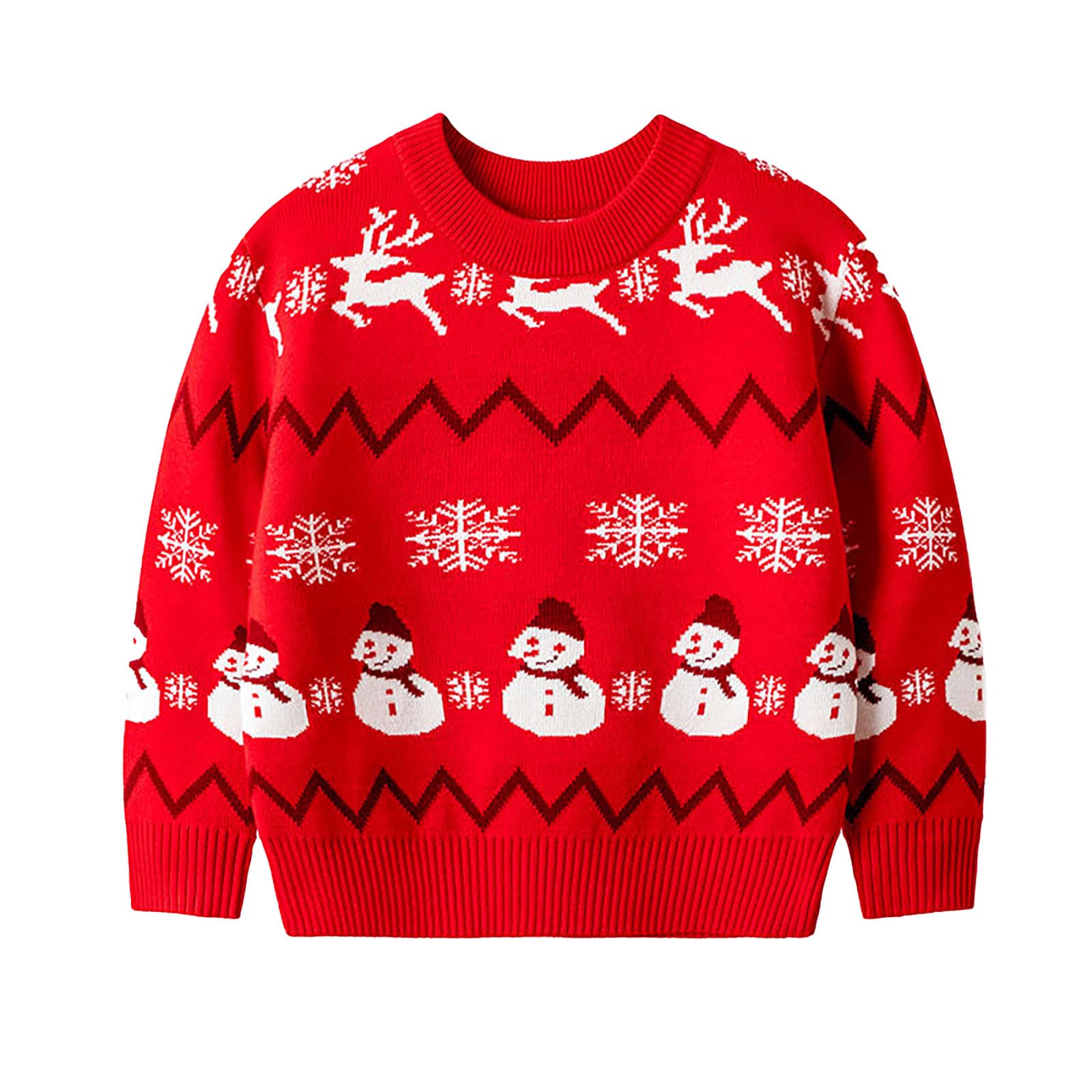 Pull de Noël enfant pour fille et garçon de 2 à 6 ans - 8