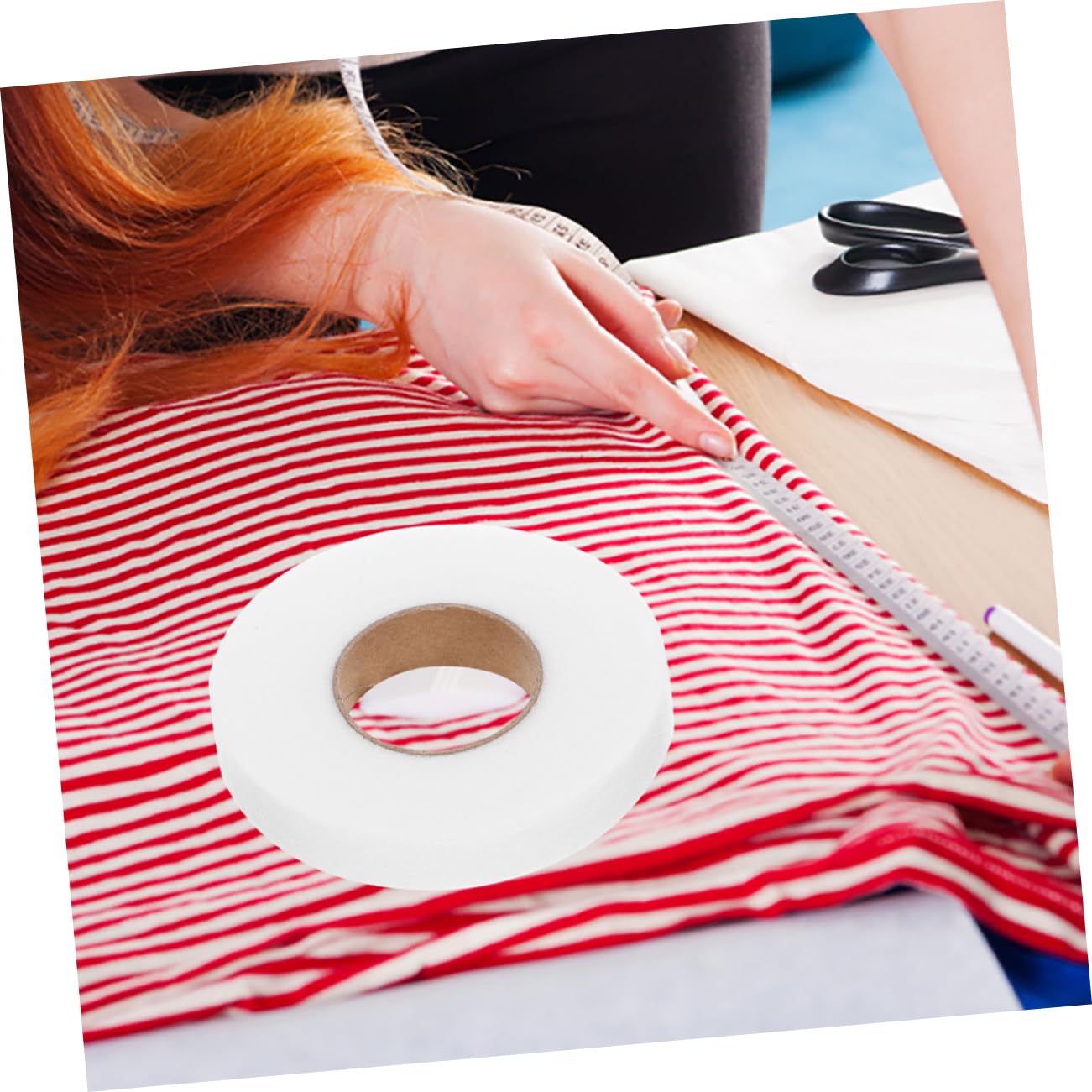 Tofficu 5 Juegos Entretela Fusible Cinta De Doble Cara Cinta De Algodón Para Dobladillo Cinta De Doble Cara Cinta De Coser Cinta De Cortina Cinta De Costura Dobladillo Cintas 2 rollos * 5