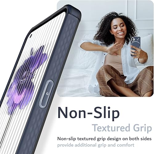 Miniatura 6 de TUDIA SKN - Funda para teléfono (1) de ajuste resistente, a prueba de golpes, anti-amarilleamiento, agarre delgado, poliuretano termoplástico