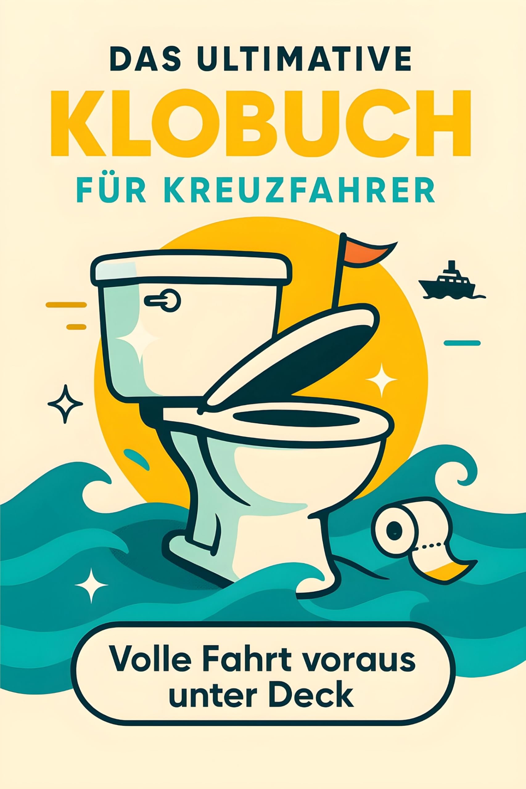 Das ultimative Klobuch für Kreuzfahrer: Volle Fahrt voraus unter Deck. Lustiges Geschenk mit Lifehacks, Fun Facts und Geschichten