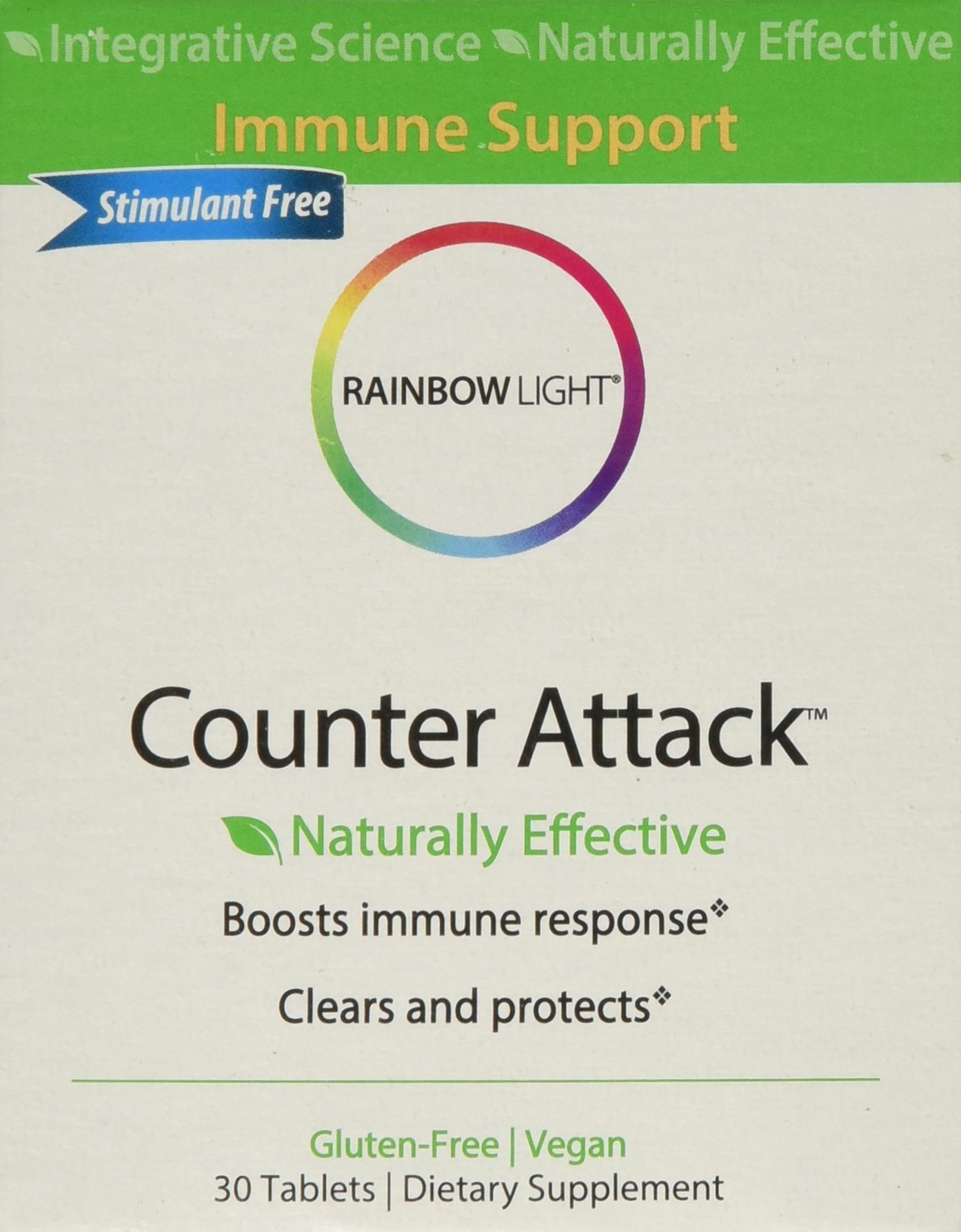 Rainbow Light Counter Attack, 30 Tab (Pack Of 3)