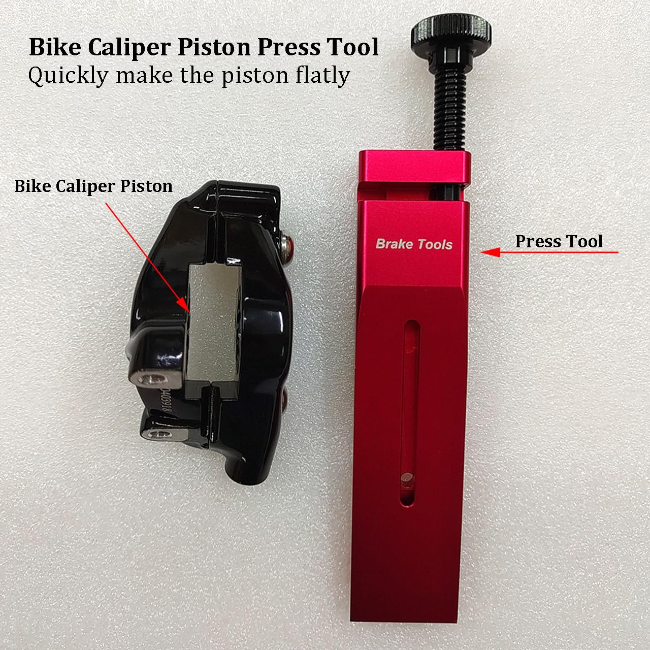 per Sram Pressa pistone Freno per SRAM Bicicletta, Ultimate Piston Press per SRAM, Strumento Universale per pressa a pistone per pinze per Biciclette, Larghezza 2.8 cm