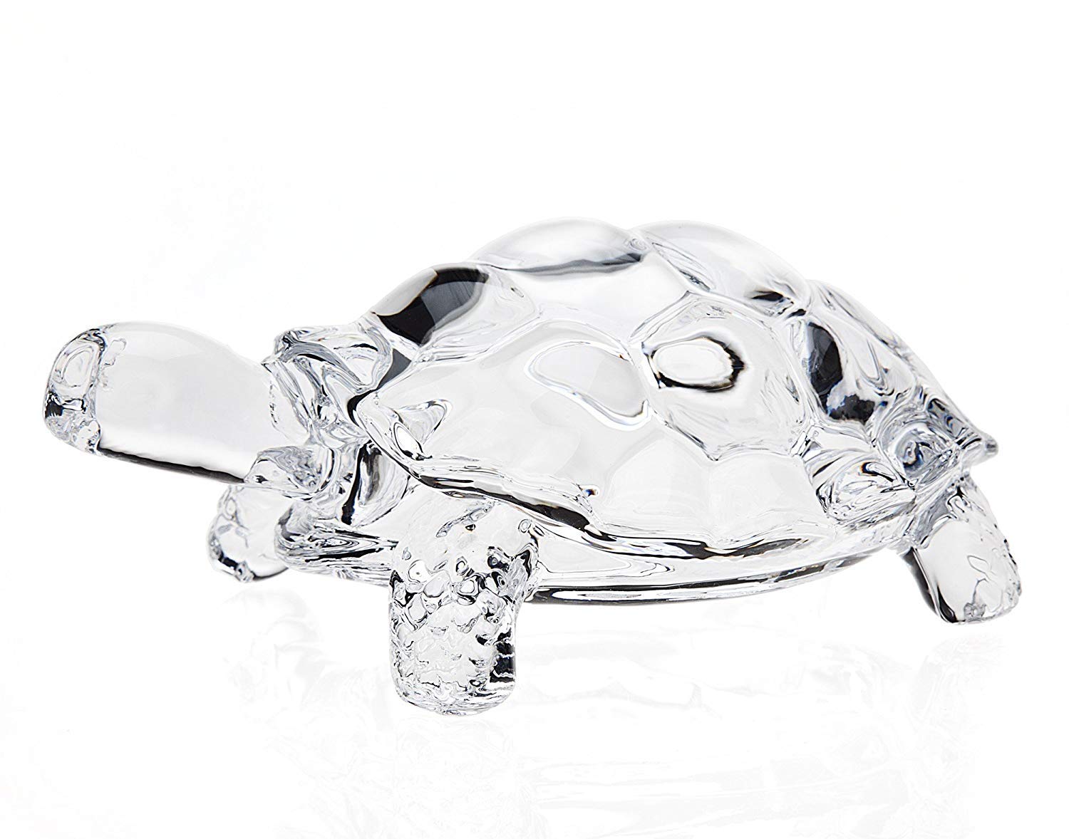 Whitewhale White Whale Crystal Turtle Tortoise for Feng Shui and vastu - Best Gift for Career and Luck