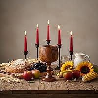 Vista 5 de I-MART Copa de cáliz de madera hecha a mano de 5 onzas de madera de azufaifo para copas de comunión, copa de cáliz de madera para iglesias, hogar