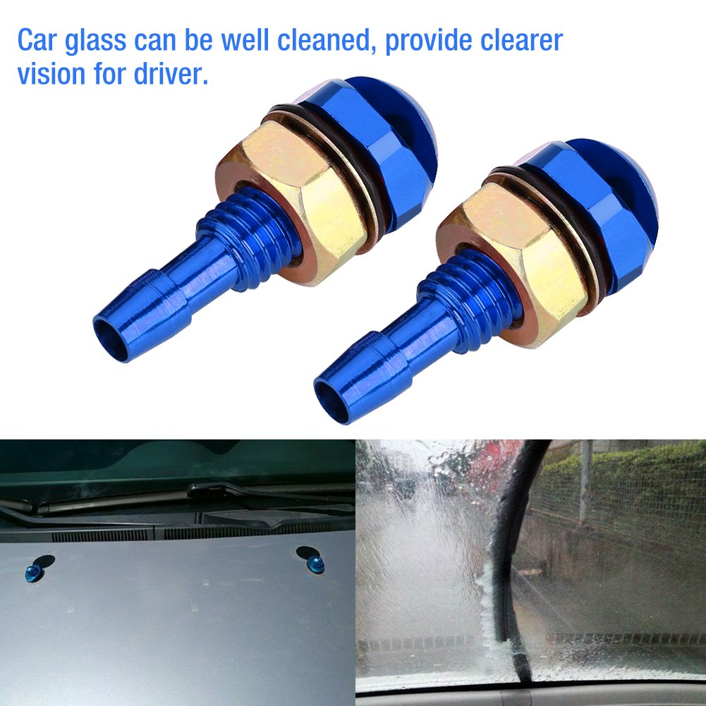 2 Buses De Lave-glace Réglables 360° - Compatible Plupart Voitures, Installation Facile Sans Outils