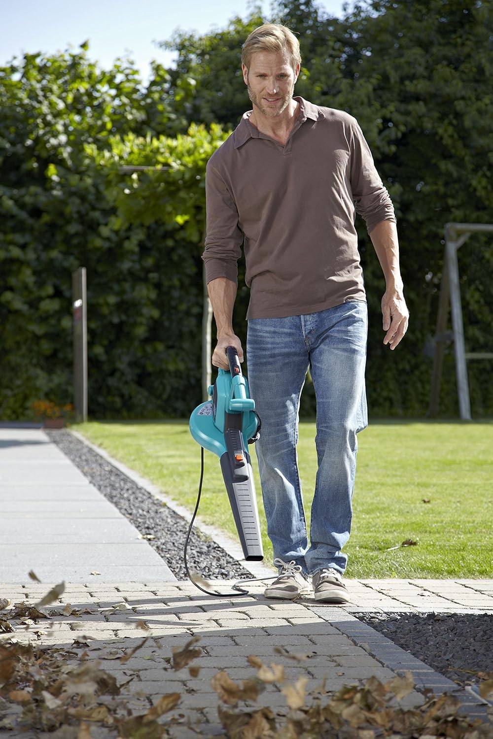 Gardena 09332-20 - Soplador-Aspirador Ergojet 3000 eléctrico GARDENA