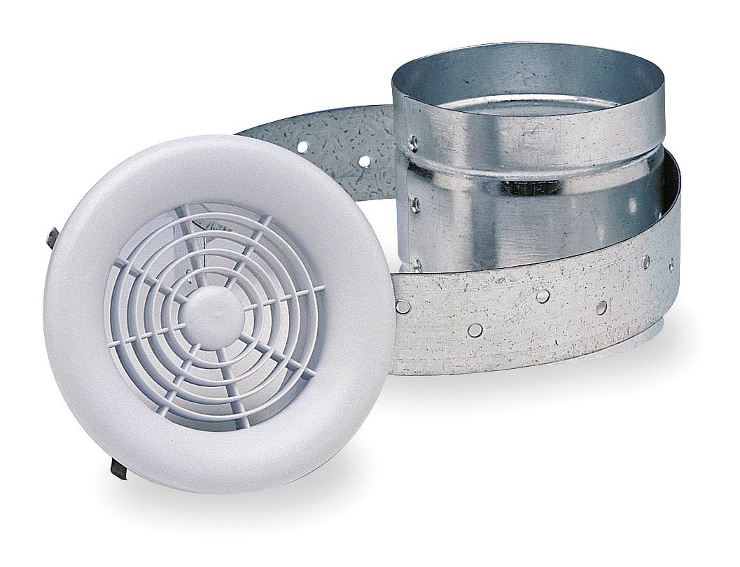 Fantech DG 4 Designer Exhaust Grille with Collar for 4" Duct