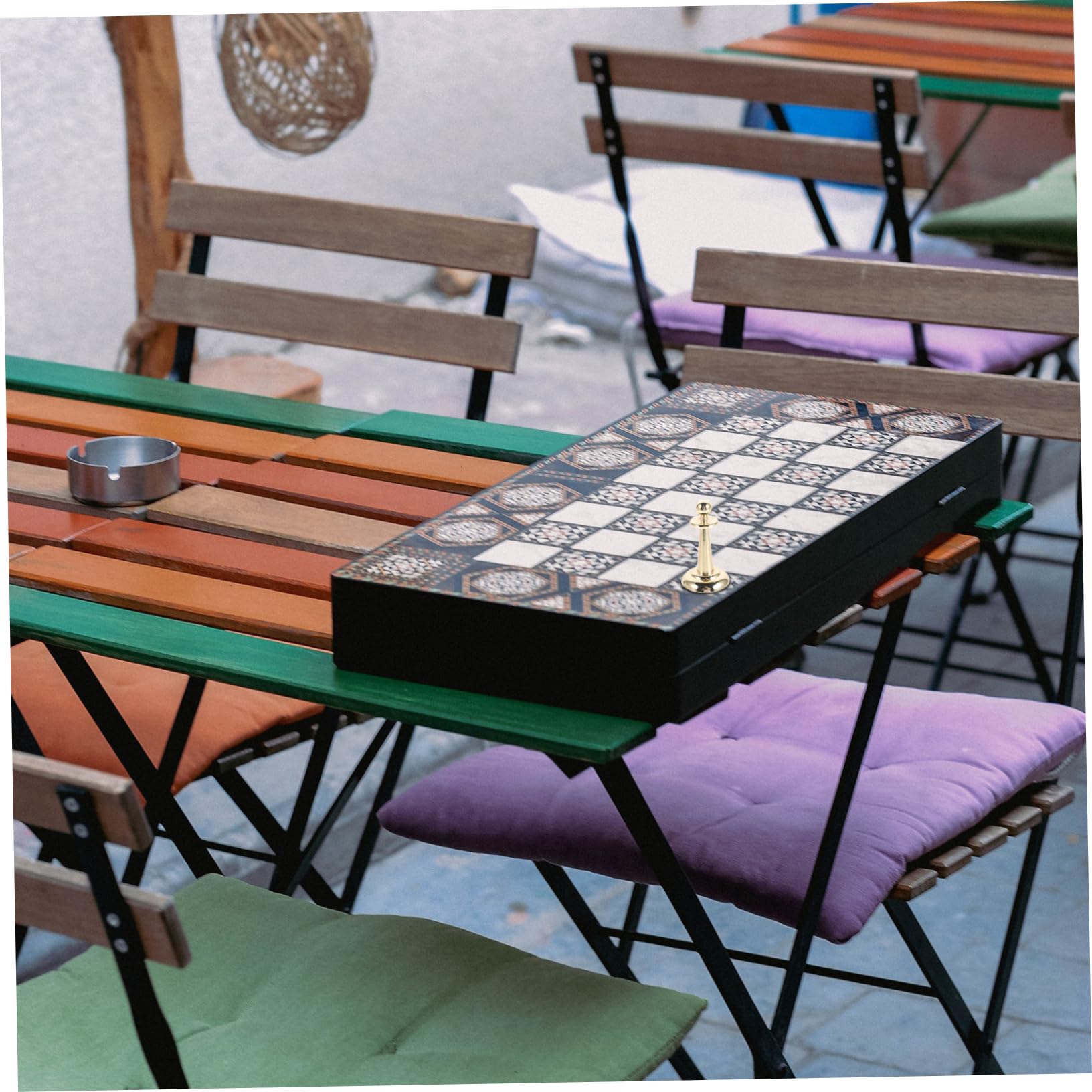 LIOOBO Metal Win Marker for Table Games Poker Game Marker with Stable Structure for Parties and Entertainment