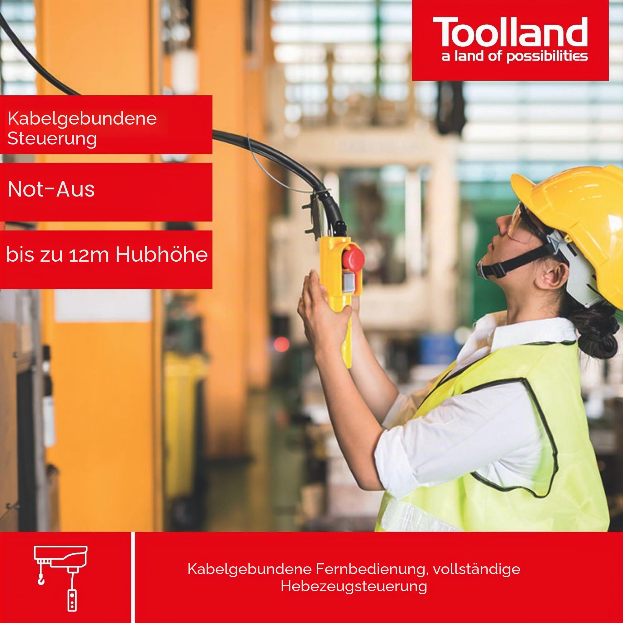 PEREL - WEHTELE  – Fernbedienung für Elektrischer Seilzug Weh (Insel) Serie 147480