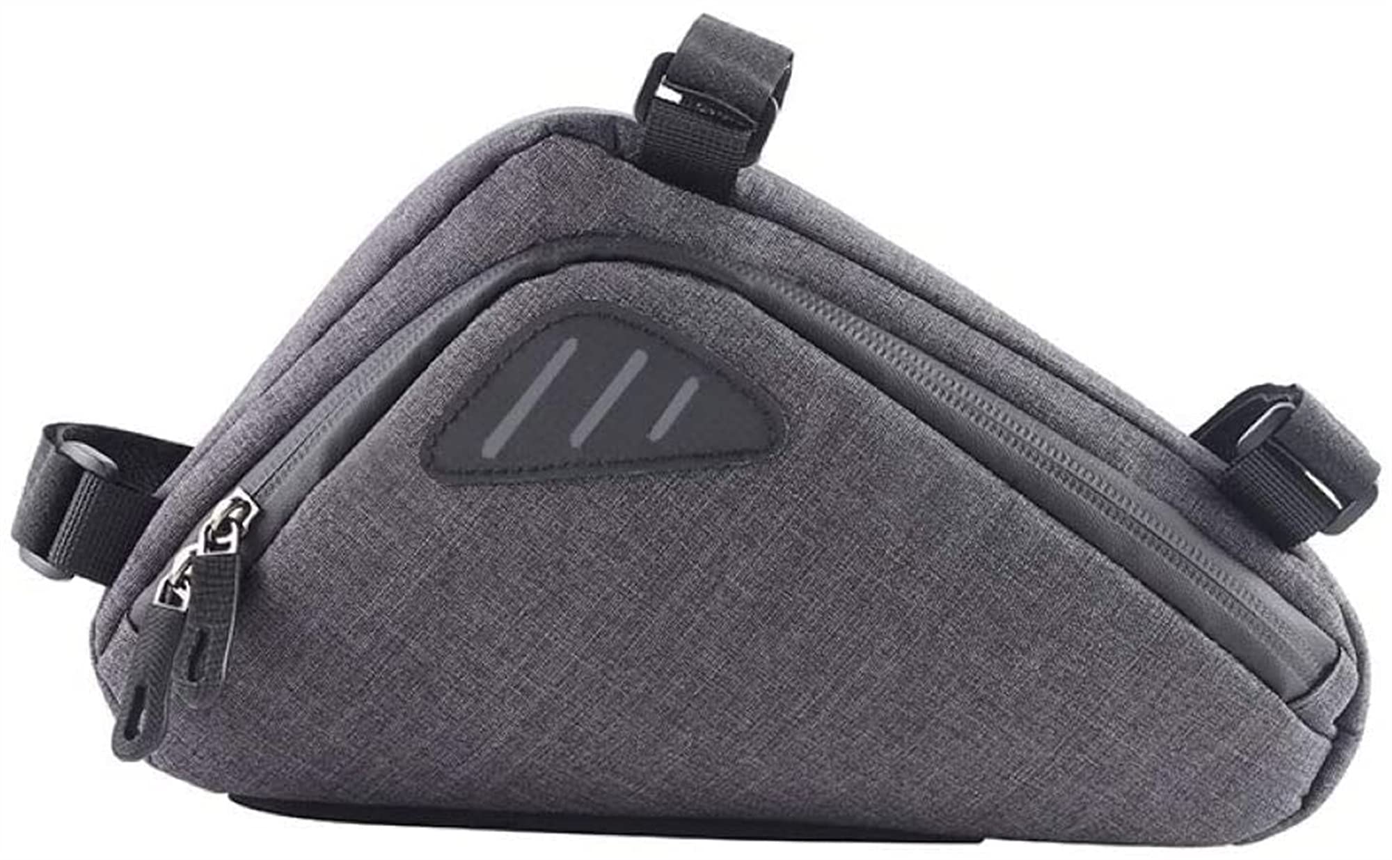 SSDD Fahrradtasche Reflektierende Fahrrad Dreiecktasche Mountainbike Werkzeugtasche Fahrrad Daunen Schlauchbeutel Reiten Vordere Strahlbeutel (2 Stück)