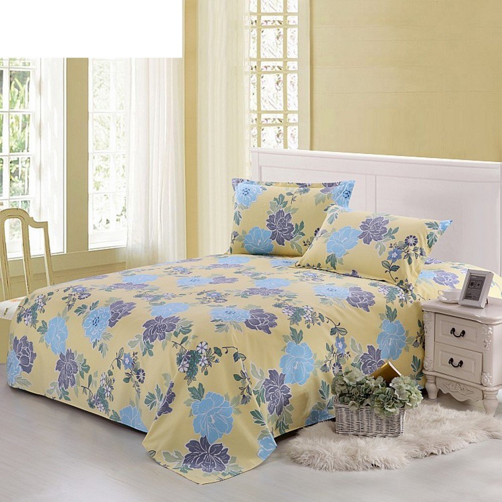 Draps en coton Vichy contre la chaleur pour lit 200x230cm