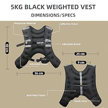 Weighted Vest Woman Weighted Vest 10kg Jacket Running