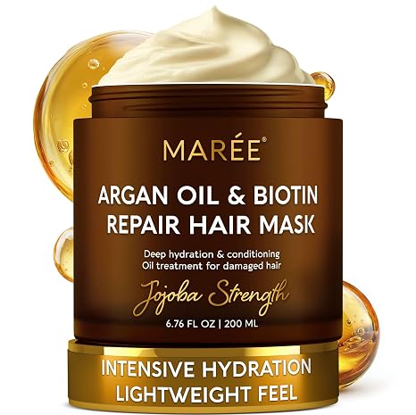 MAREE Argan Oil & Biotin Hair Mask