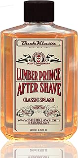 Classic Refreshing Cooling Soothing Barbershop After Shave Lotion Balm Toner Splash Lumber Prince Satisfy all Types of Viking Cannon Black Prime AfterShave Tonic Cologne