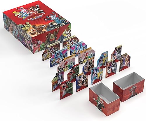 Miniatura 4 de Renegade Games Studios Power Rangers - Caja de almacenamiento para construcción de mazos, incluye expansión individual, accesorio de juego,