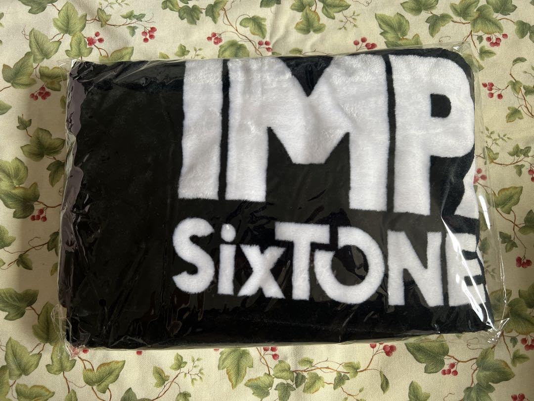Amazon.co.jp: SixTONES ライブツアー TrackONE IM T ブランケット 
