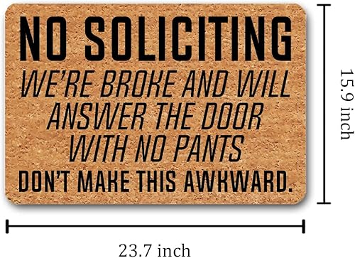 Miniatura 10 de Divertidas alfombras personalizadas de bienvenida con texto en inglés "We are the Coolest Mothafunkers on the Planet (23.6 x 15.7 pulgadas), parte