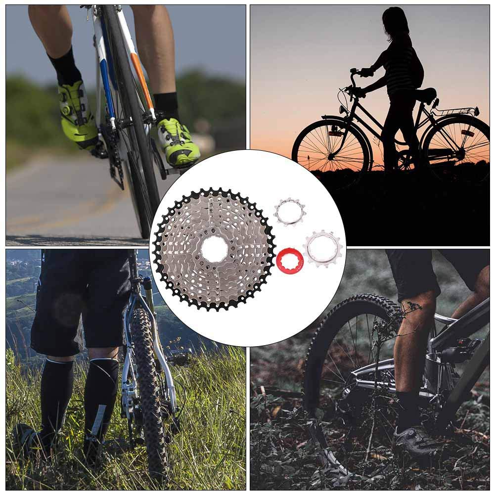 Przerzutka rowerowa SYUULCOI do rowerów 9-biegowych, pusta konstrukcja, stal niklowo-chromowana, wysokie napięcie, precyzyjna zmiana biegów, lekka, trwała, łatwa instalacja