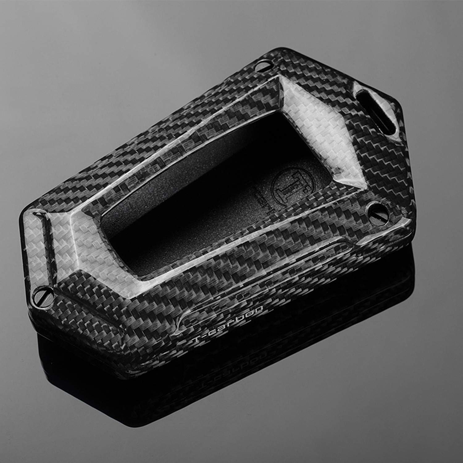 Car Key Fob Cover Case For BMW 1 Series 2 3 4 5 6 7 Series 5GT GT3 GT5 X1 X3 X4 M2 M3 M4 M5 M6 Carbon Fiber Anti Scratch Heavy Duty Key Shell - Silver Black + Braided Keychain