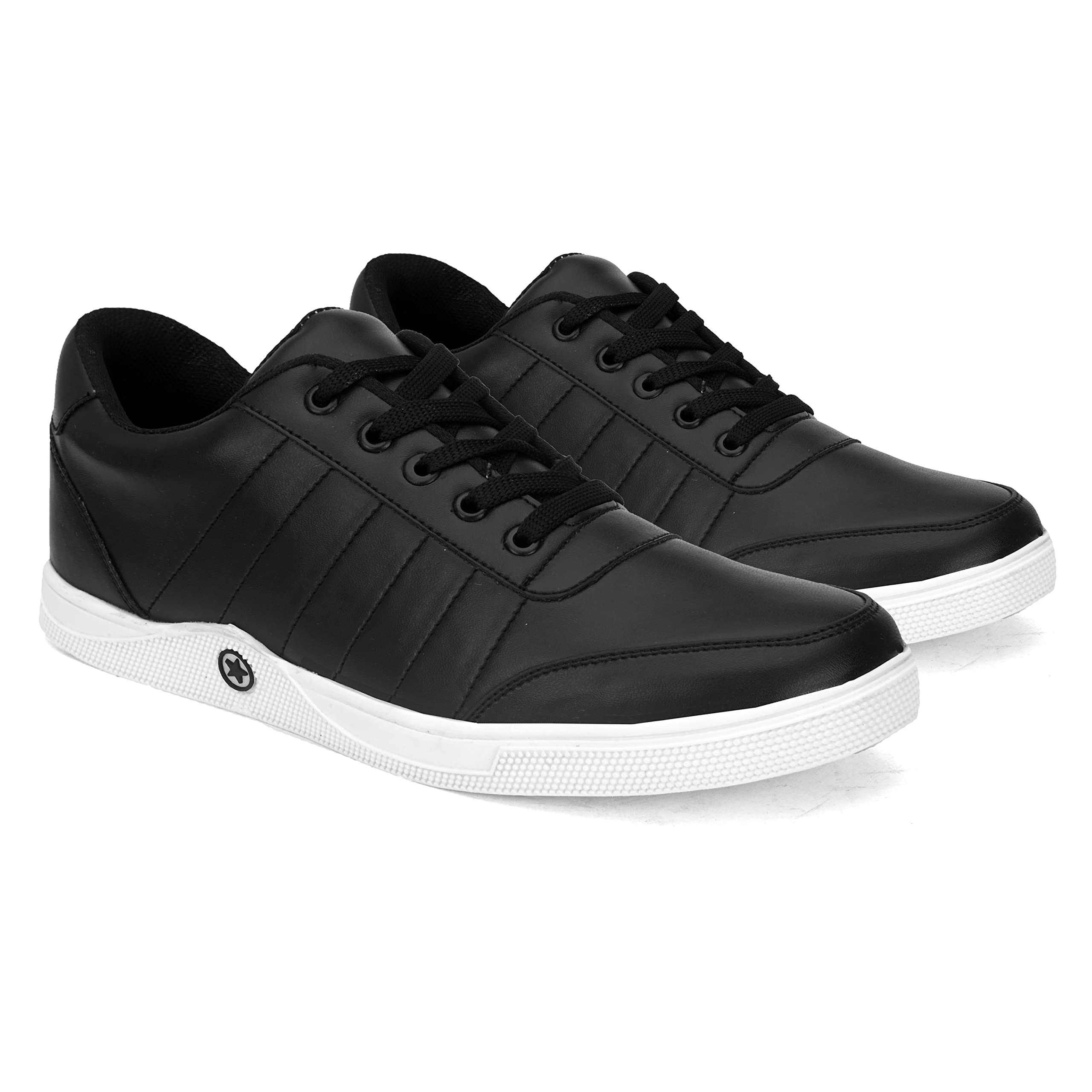 STANPHORD Mens Turbo Black Sneakers_10 UK (TPKP 13) (B0D8KT3ZGJ) Amazon Price History, Amazon Price Tracker