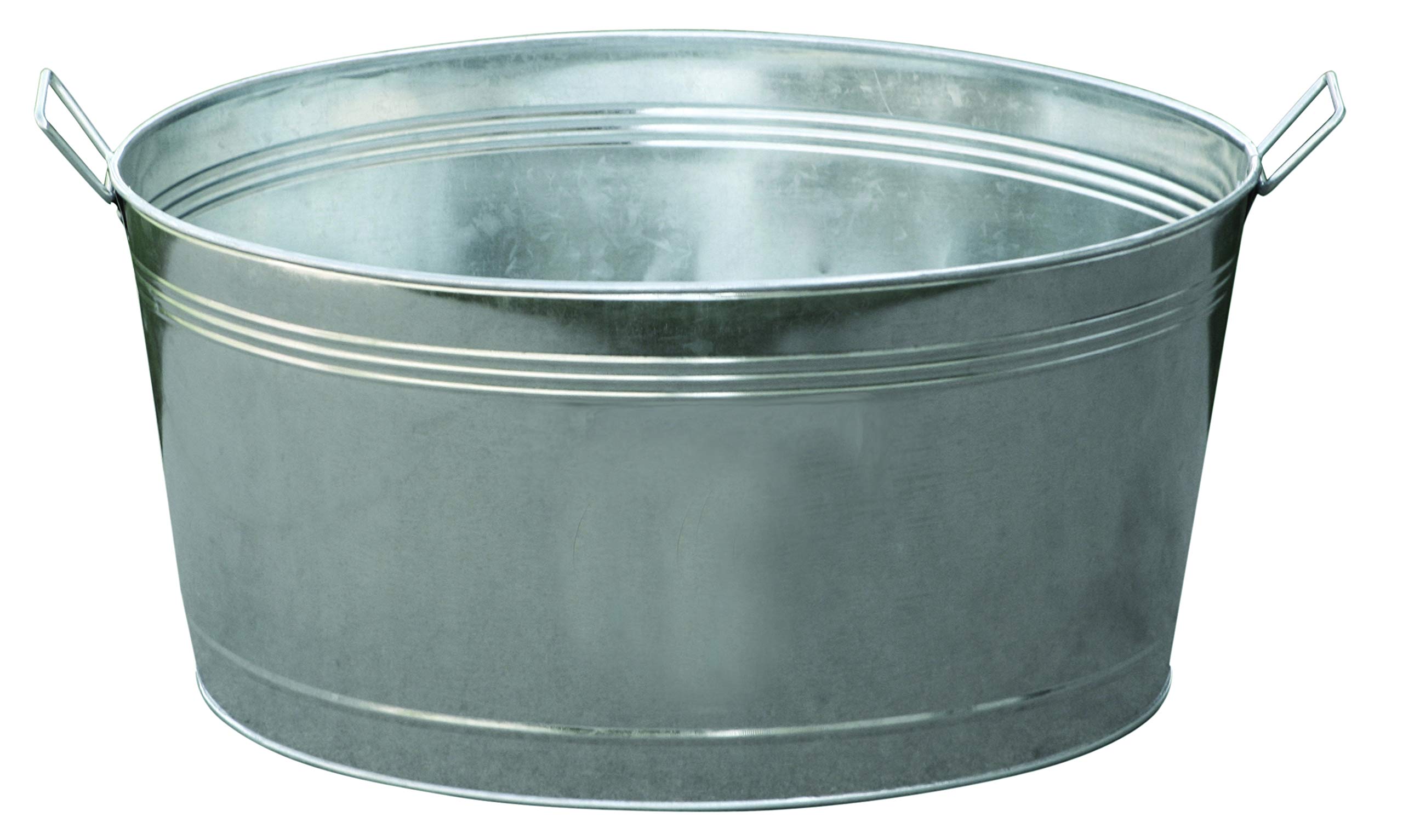 Little Giant Galvanized Round Tub 16.75 Gallon