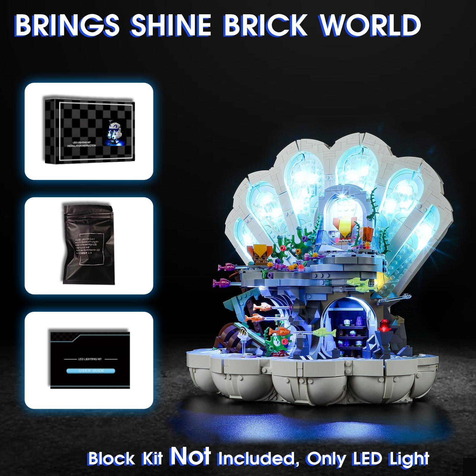 Amazon.co.jp: Vaodest LEDライト レゴ ディズニー 43225 リトル