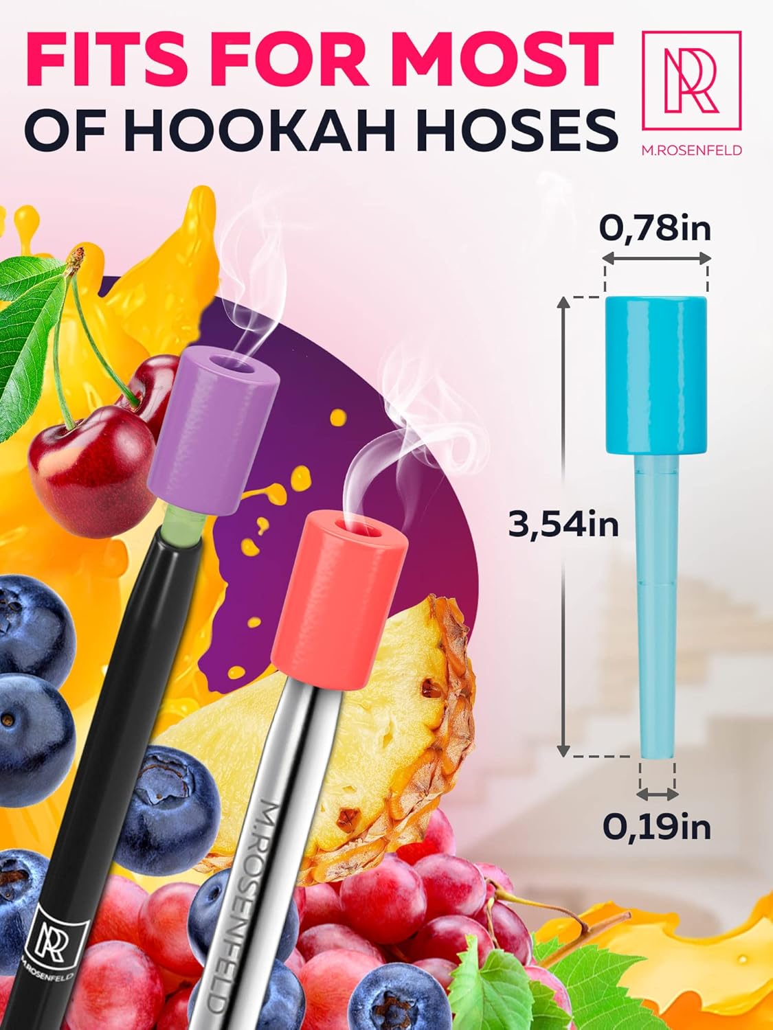 Charcoal Burner - Multipurpose Electric Charcoal Starter Approved Electric Stove - 600 pcs Hookah Charcoal Hookah Coals for Hookah Coconut 25mm Cubes - Candy Hookah Tips - 12 pcs Glow in The Dark