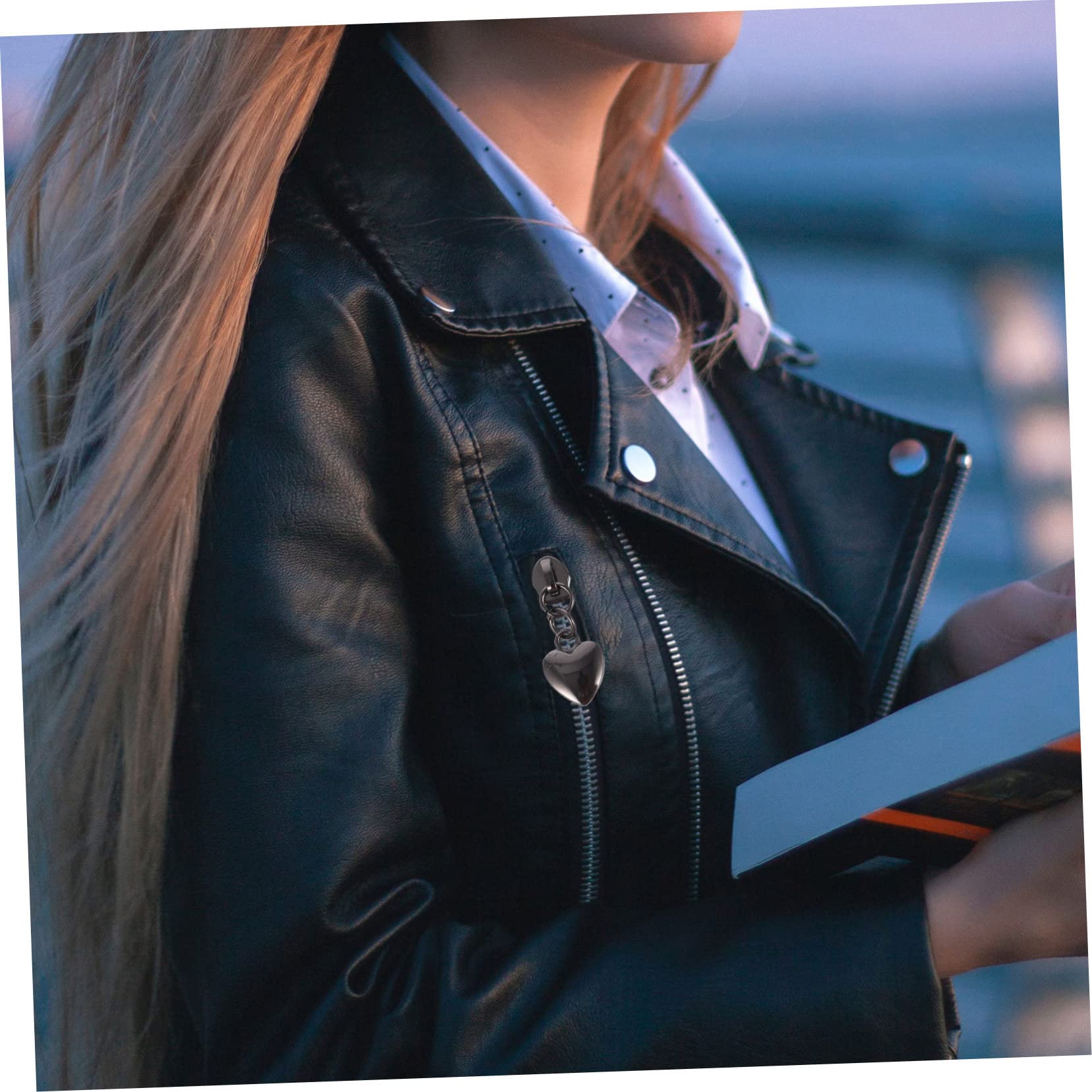 CIMAXIC 10pcs Metal Zipper Pulls for Luggage Suitcase Puller Zipper Helper Pull