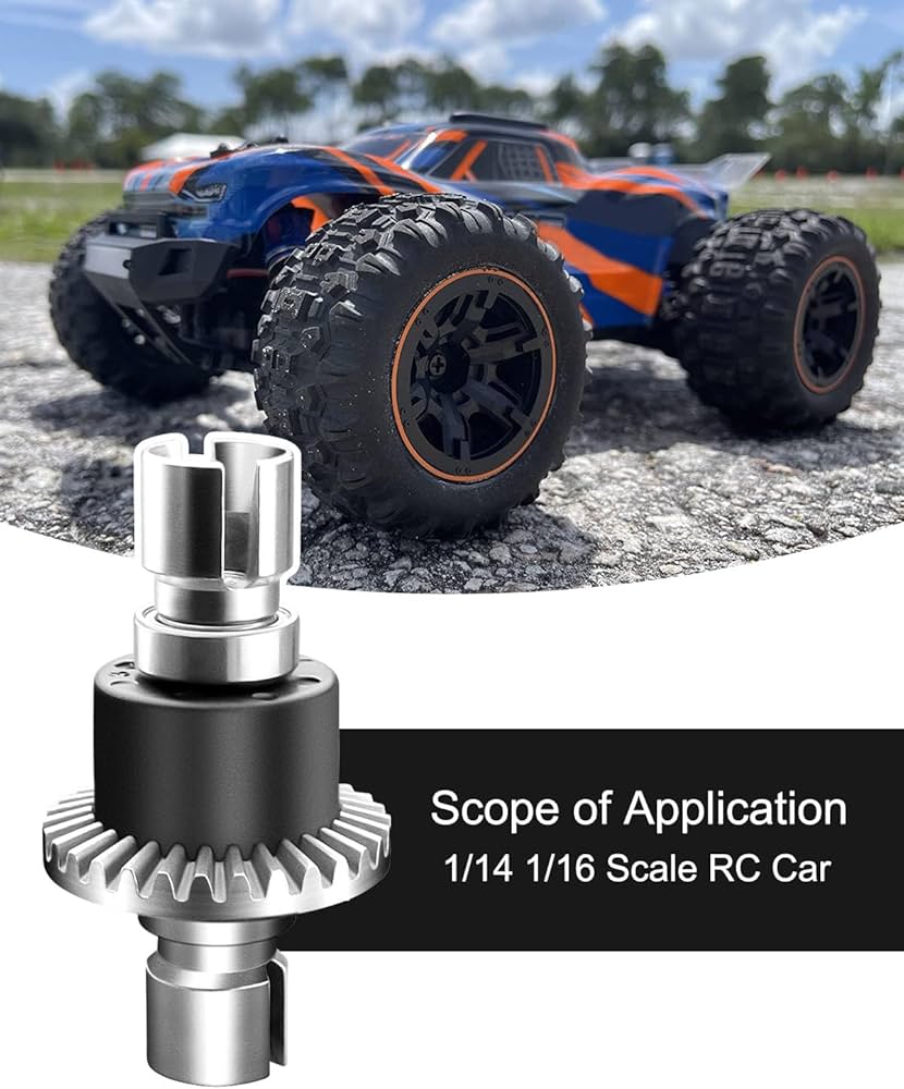 アクセサリー rc.pd Amazon.com: QLZOZB Upgrade Rc Car Parts Diffirential for All 1/14
