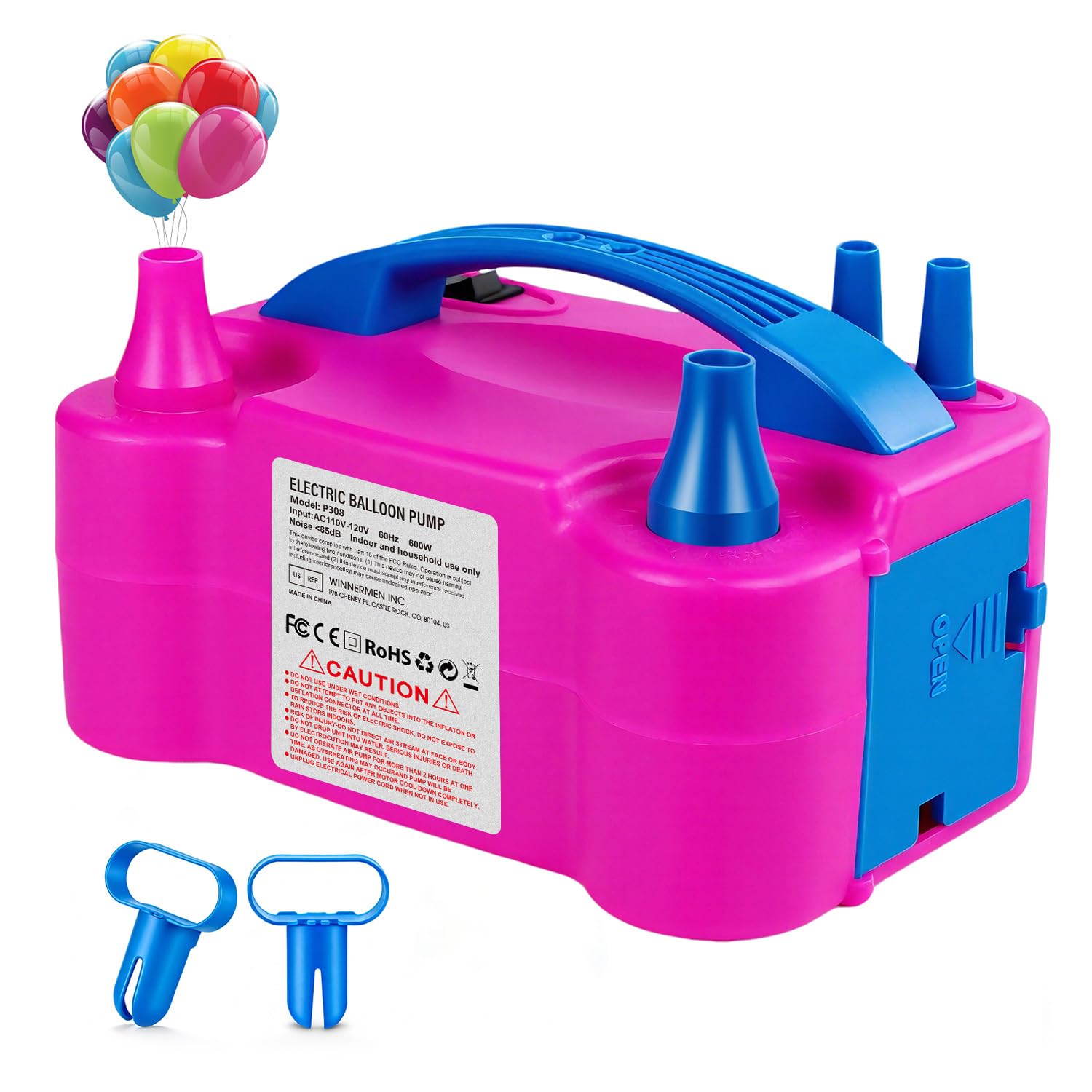 Photo 1 of Motorenbau Electric Balloon Pump - Rose Red