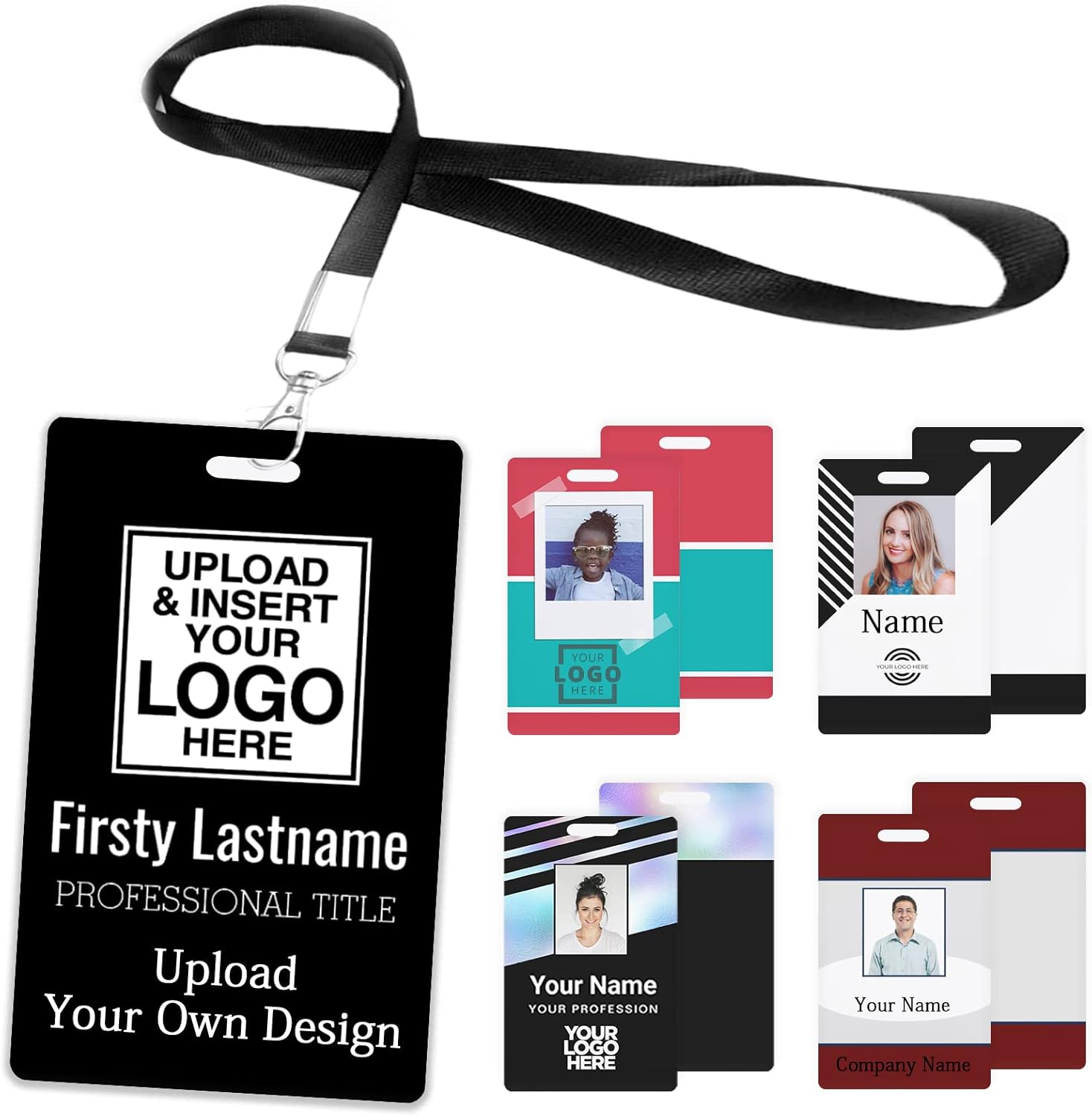 Custom Id Badge, Personalized Employee Photo