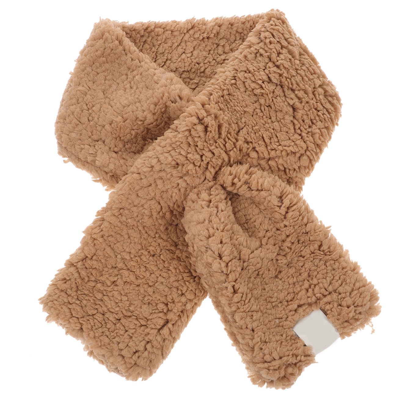 SOIMISS 4pièces Écharpe Peluche Douce Et Chaude Pour Femmes Réchauffeur De Cou Hiver Écharpe Épaisse Et Douillette Parfaite Pour Ski Activités Extérieur