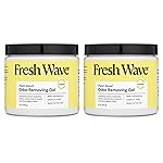 Fresh Wave Lemon Odor Removing Gel, 15 oz., Pack of 2 - Safer Odor Absorbers for Home, Natural Plant-Based Odor Eliminator, Every 15 oz. lasts 30-60 Days, For Cooking, Trash & Pets