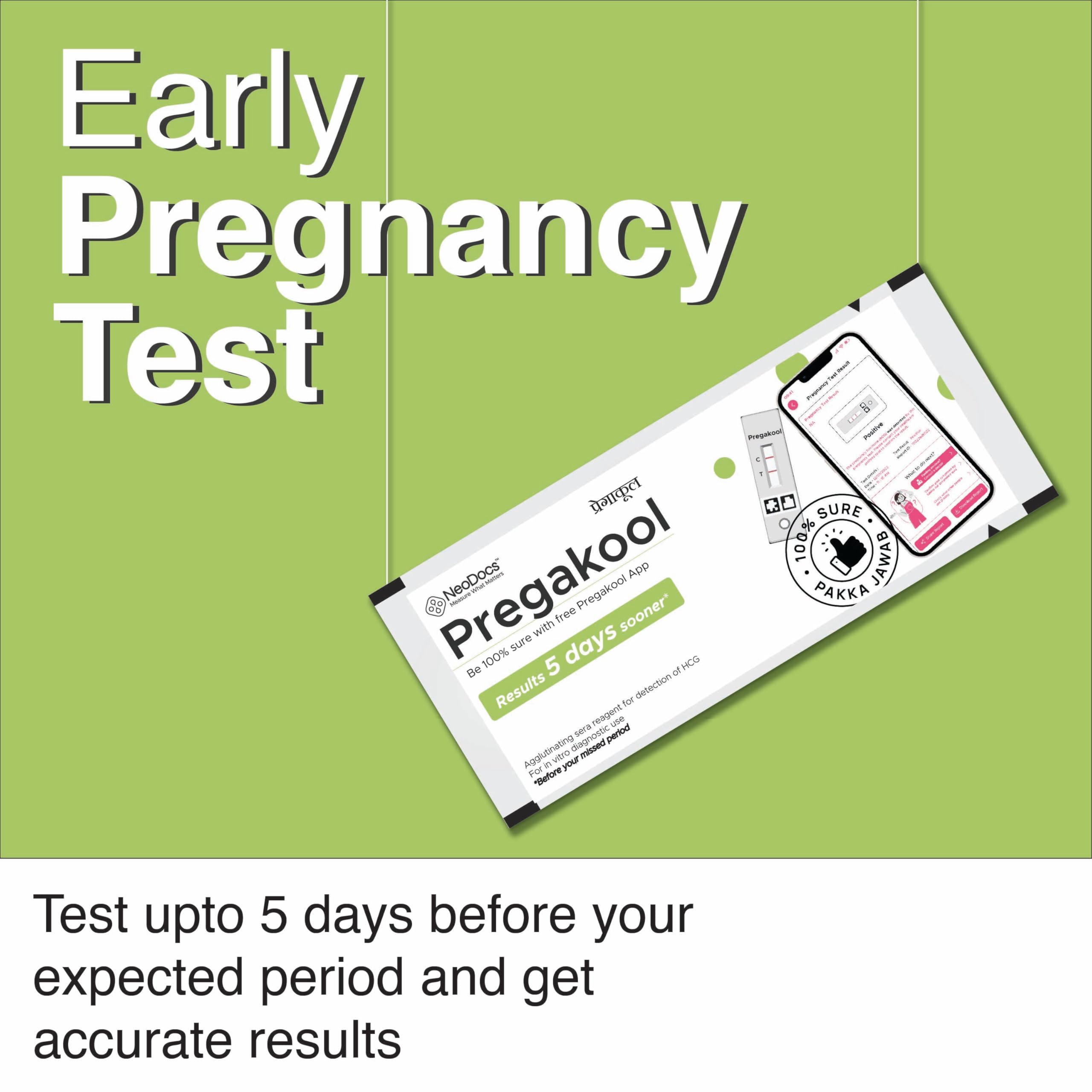 Neodocs Early Detection Pregnancy Test Kit | Know 5 Days Sooner | 99% Accurate Digital Results (Pack of 10) - Image 6 thumbnail