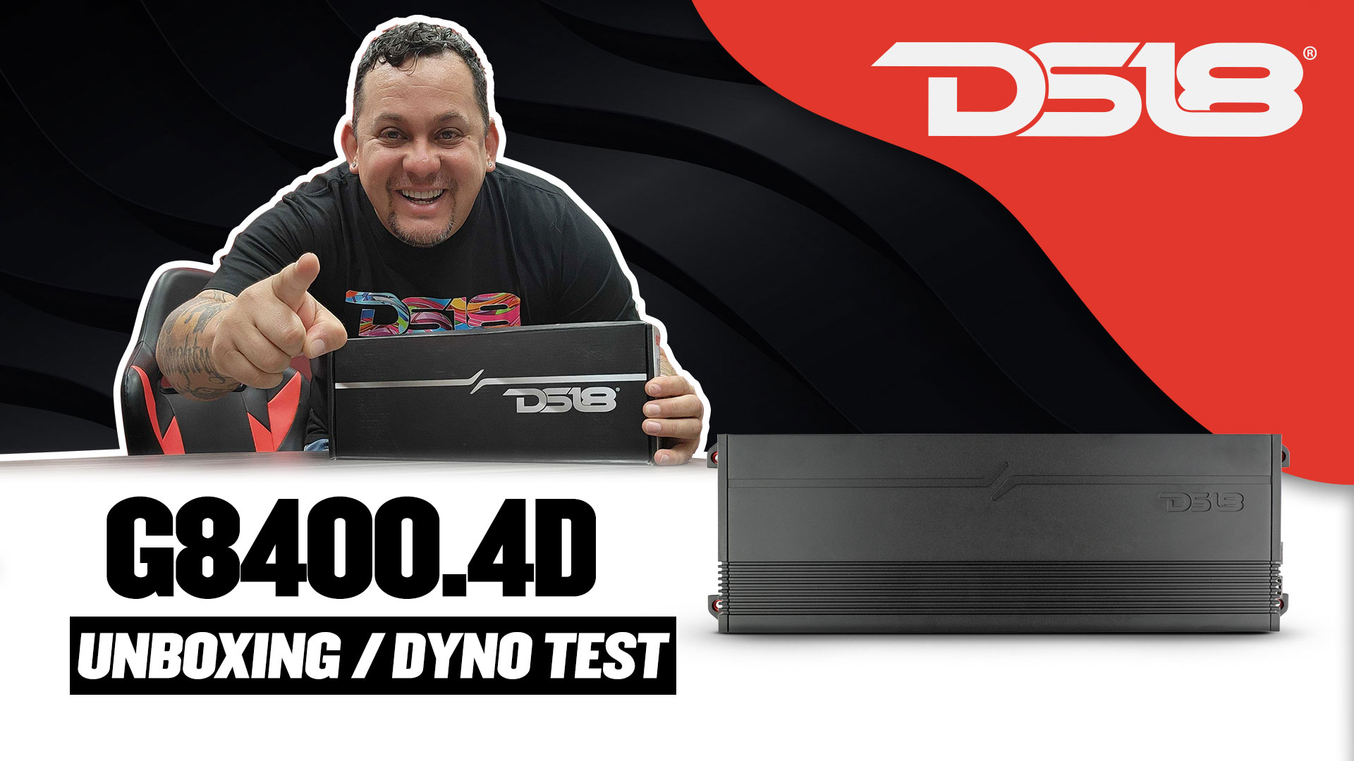 Amazon.com: DS18 G8400.4D Car Audio Amplifier 4-Channel Class D