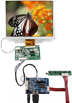 VSDISPLAY 7" 7 inch 800600 43 CLAA070MA0ACW LCD Screen TFT Monitor and LCD Controller Board 60 pin