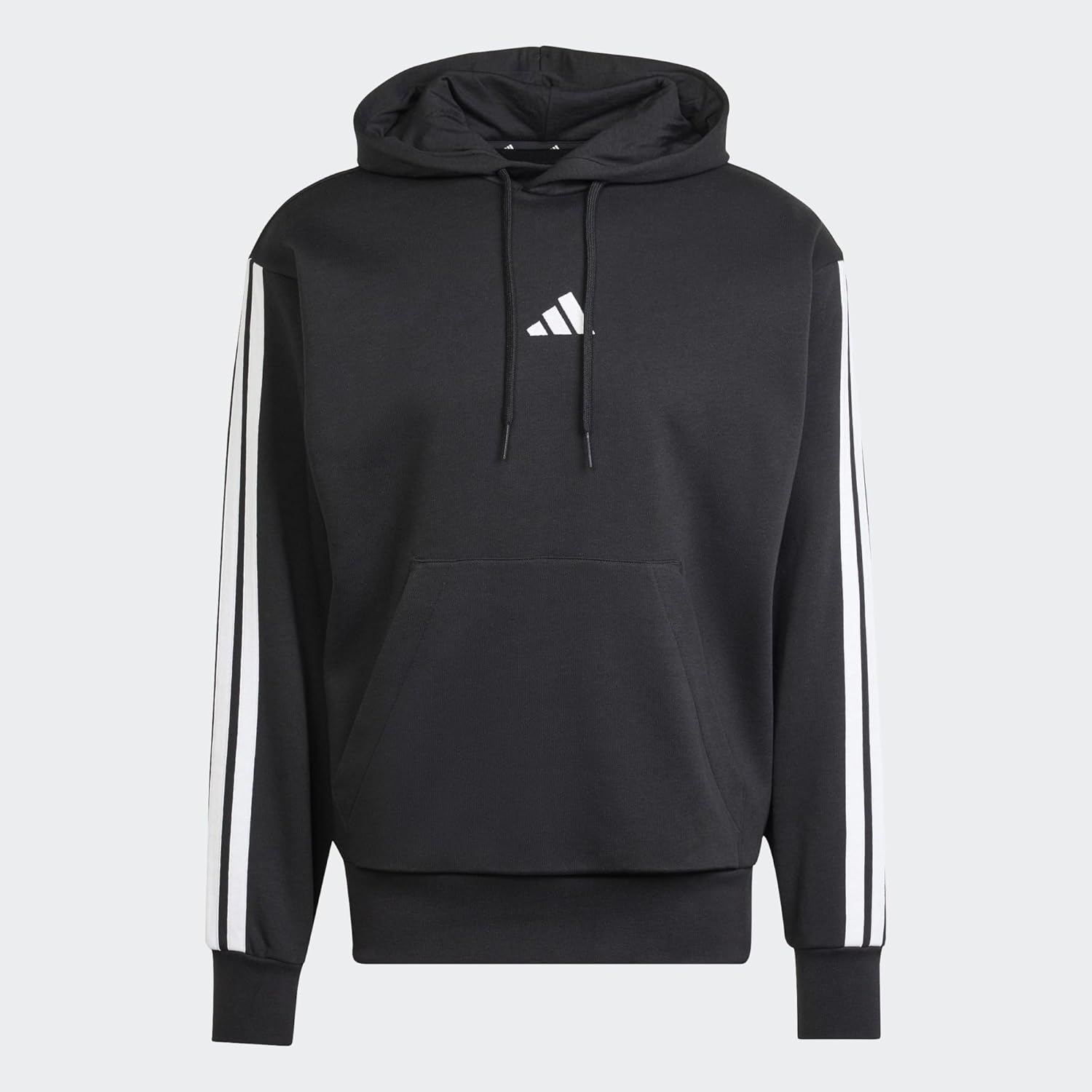adidas Essential Three Stripes Fleece Hoodie Men's Hooded Sweatshirt